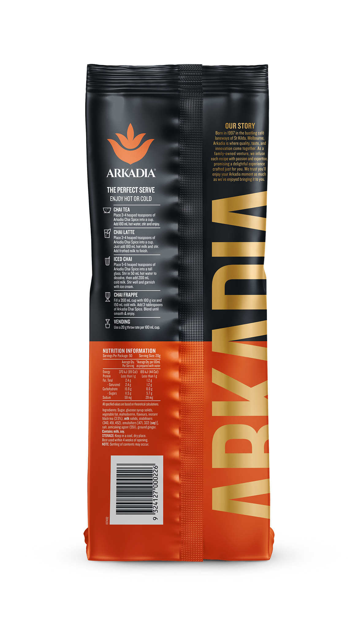 Arkadia Chai Tea Spice