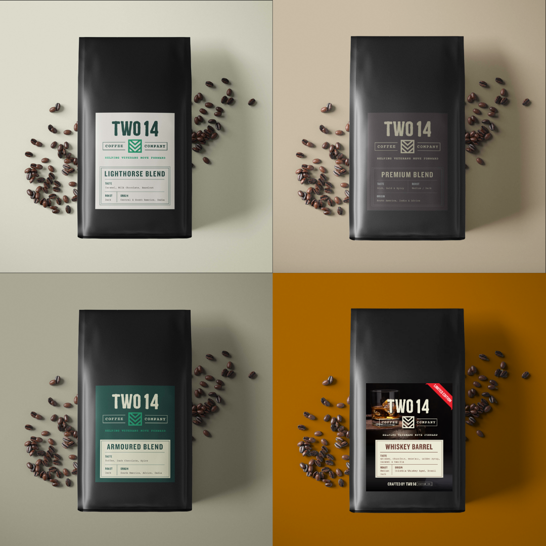 Two 14 Collection Roast Coffee Sample