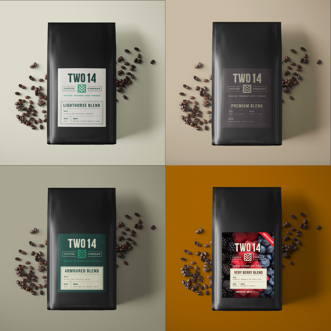 Two 14 Collection Roast Coffee Sample